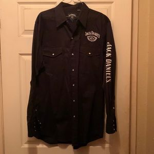 Old Jack Daniels No.7 Western Style Shirt 100% cotton